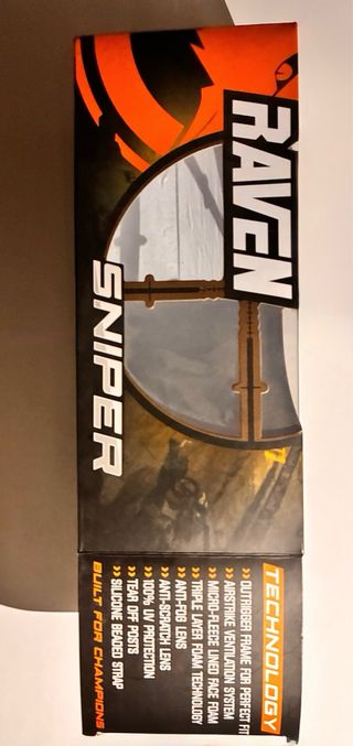 Gafas Motocross Raven Sniper con Roll-off Nuevas