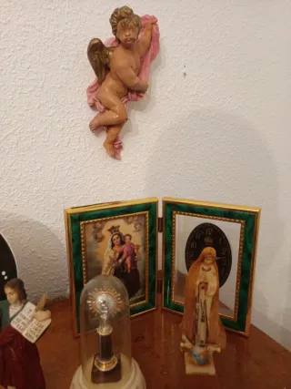 Lote religioso figuras