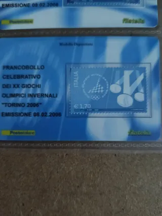 Tessere Filateliche Torino 2006