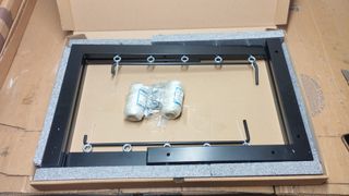 Tendedero Plegable Pared Negro 5 Cuerdas