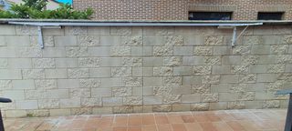 Tendedero Plegable Pared Negro 5 Cuerdas