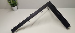 Tendedero Plegable Pared Negro 5 Cuerdas