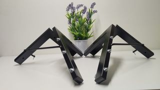 Tendedero Plegable Pared Negro 5 Cuerdas