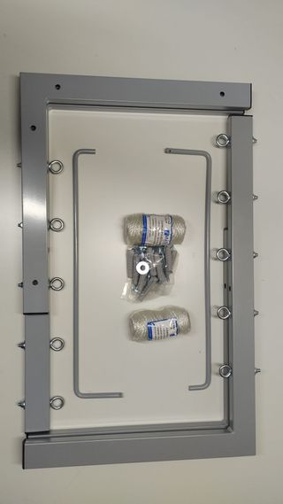 Tendedero Plegable Pared Negro 5 Cuerdas