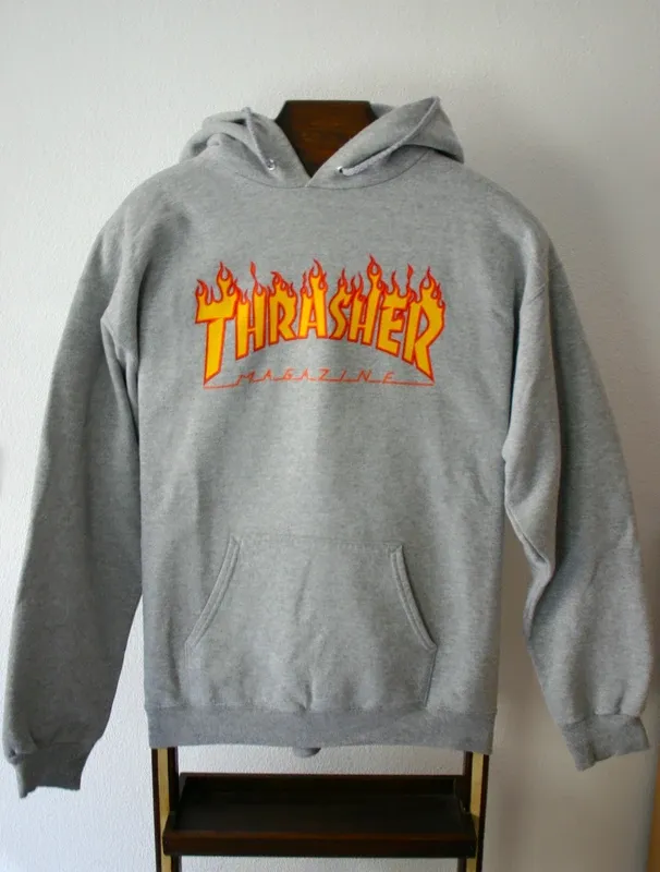 Sudadera Thrasher gris Talla M oversize