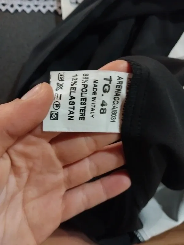 Vestito donna fantasia lettere XXL