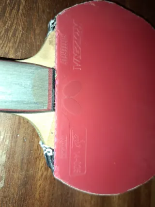 Pala Ping Pong Butterfly + Funda + 3 Pelotas