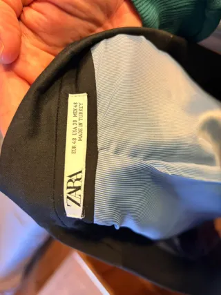 Traje de caballero Zara negro