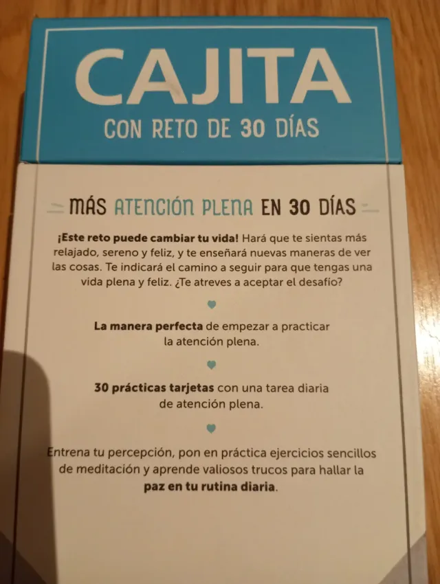 Cajita Reto Atención Plena 30 Días