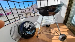 Barbacoa Weber Compact Kettle Nero