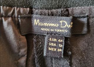 Pantalón Massimo Dutti negro