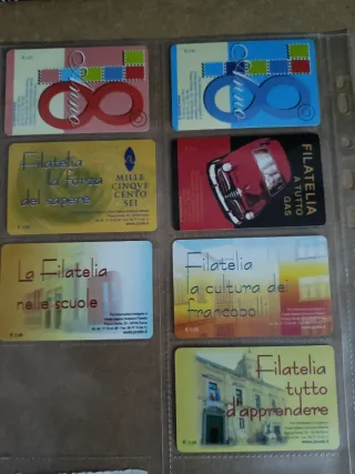 Tessere filateliche commemorative