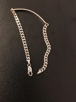 Pulsera / esclava de plata 925. Nueva