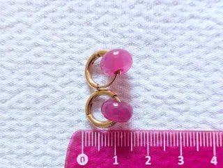 Pendientes Dime Que Me Quieres Oro Rosa