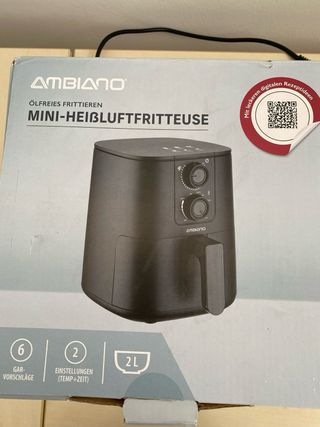 Mini freidora Ambiano 2L