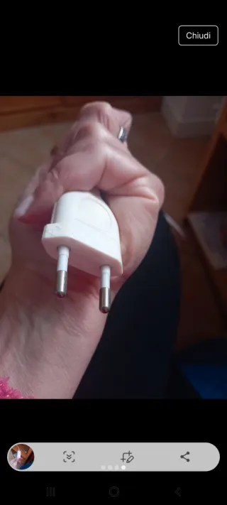 Lampada cameretta a forma di stella blu