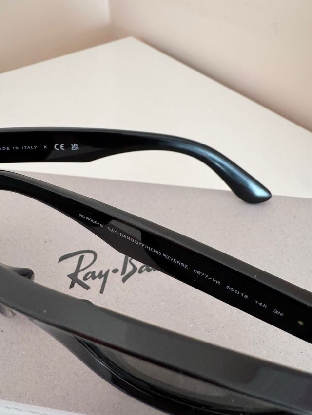 Gafas Ray-Ban Boyfriend Reverse Negras