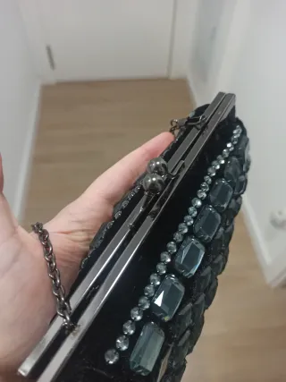 Bolsos vintage terciopelo con pedrería