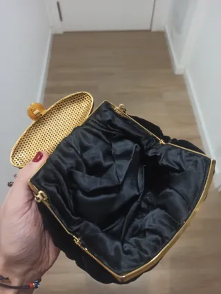 Bolsos vintage terciopelo con pedrería