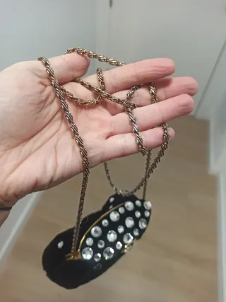 Bolsos vintage terciopelo con pedrería