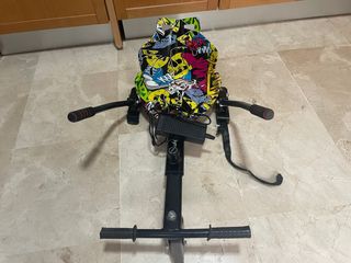 Patinete eléctrico con cargador