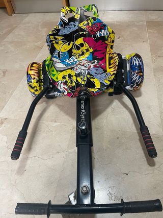 Patinete eléctrico con cargador