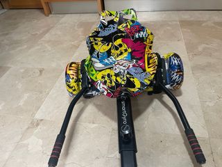 Patinete eléctrico con cargador