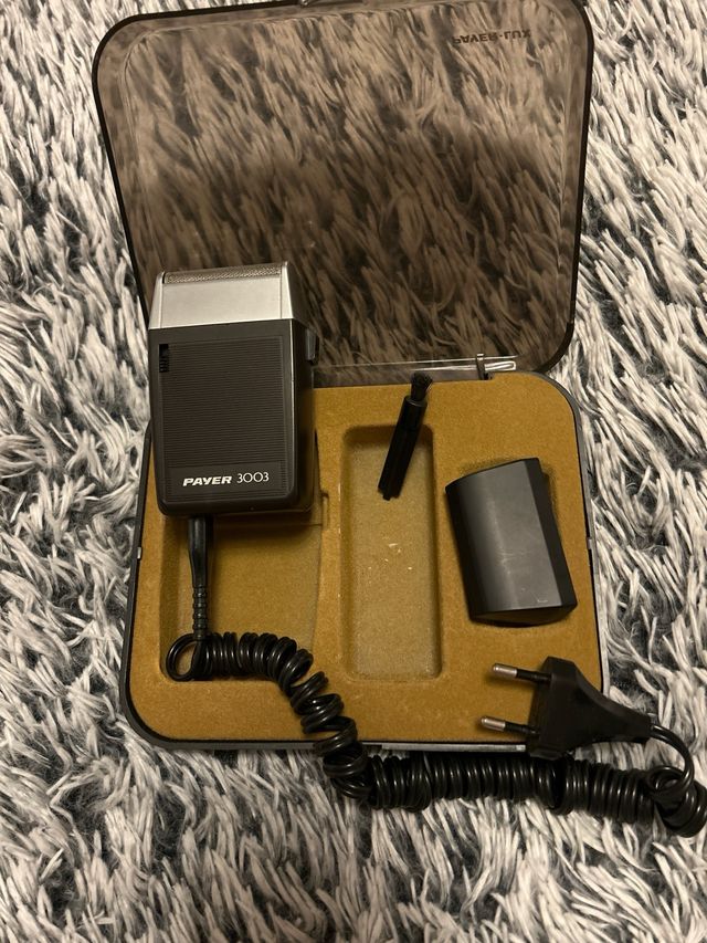 Máquina de barbear Payer 3003 antiga