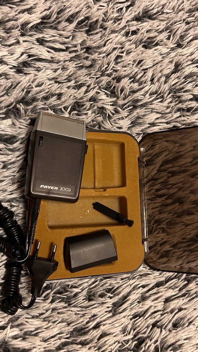 Máquina de barbear Payer 3003 antiga