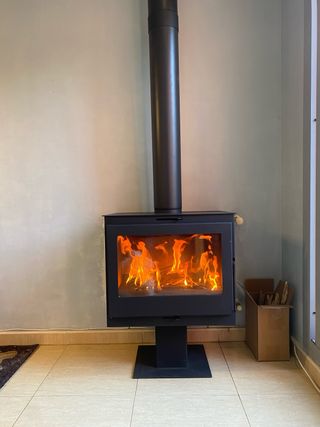 Deshollinado de chimeneas de leña