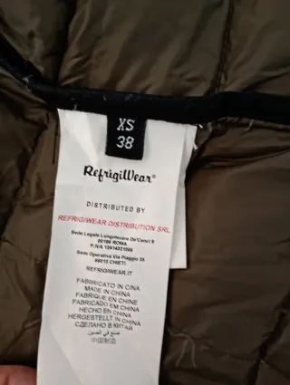 Piumino 100 grammi Refrigiwear