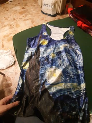 Camiseta tirantes Van Gogh Talla S sin estrenar