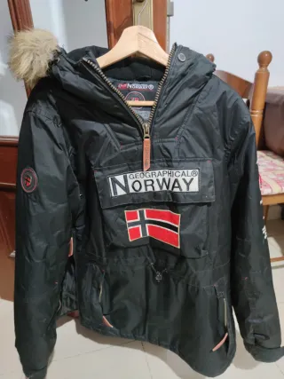 Cazadora Geographical Norway Negra
