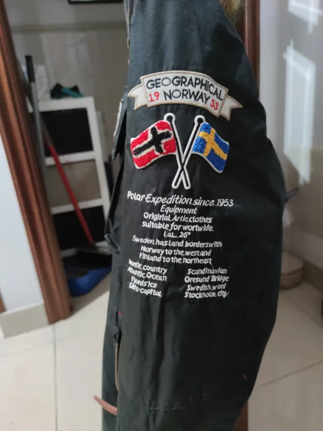 Cazadora Geographical Norway Negra