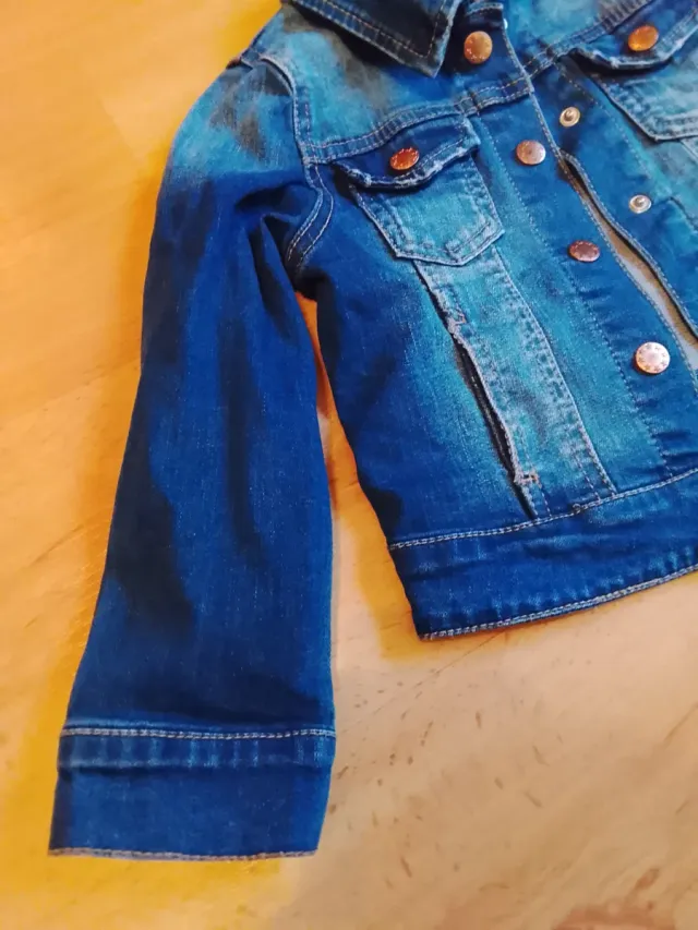 Chaqueta vaquera niña