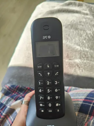 Teléfono inalámbrico SPC negro