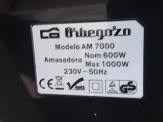 Batidora Amasadora Plateada