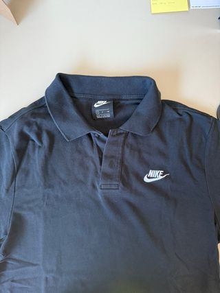 Polo Nike Negro Talla S