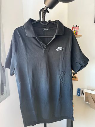 Polo Nike Negro Talla S