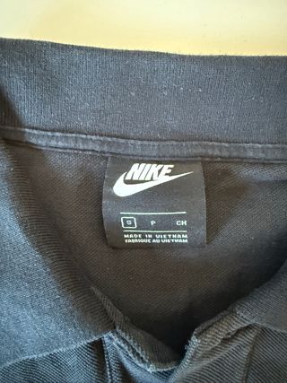 Polo Nike Negro Talla S