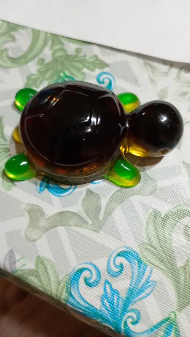 Llavero tortuga resina