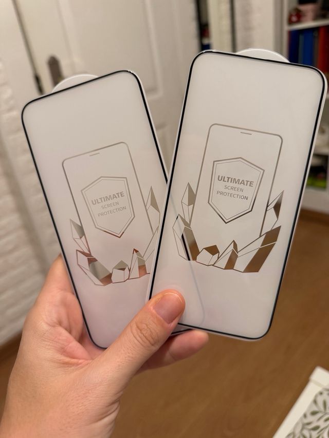 Protectores pantalla y cámara iPhone 15 Pro Max