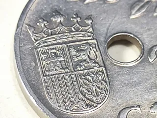 Moneda 25 Cts 1937 Año Triunfal