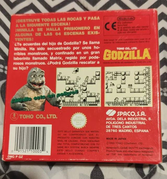 Godzilla Game Boy