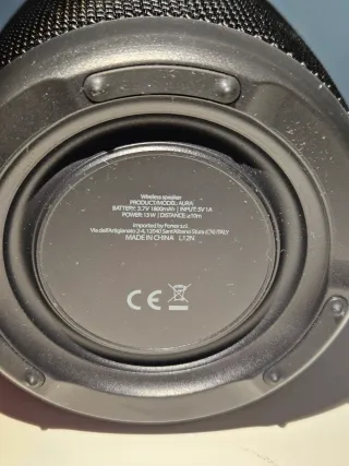 Fonex Aura Speaker Wireless 13W Nero