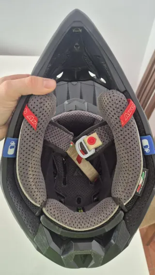 Casco Airoh Aviator 3 Enduro / Motocros Negro Mate