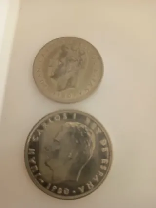 MONEDAS ESPAÑA 50 - 100 PESETAS MUNDIAL 82