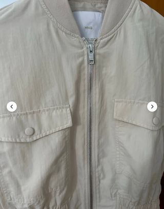 Chaqueta fina estilo bomber