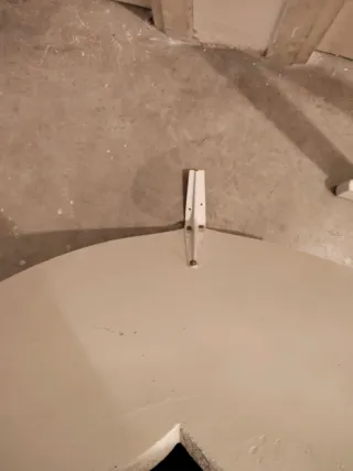 Letras Madera A&N Corazón Blanco