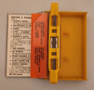 Cassetta Ricchi e Poveri 1981 (il primo album)